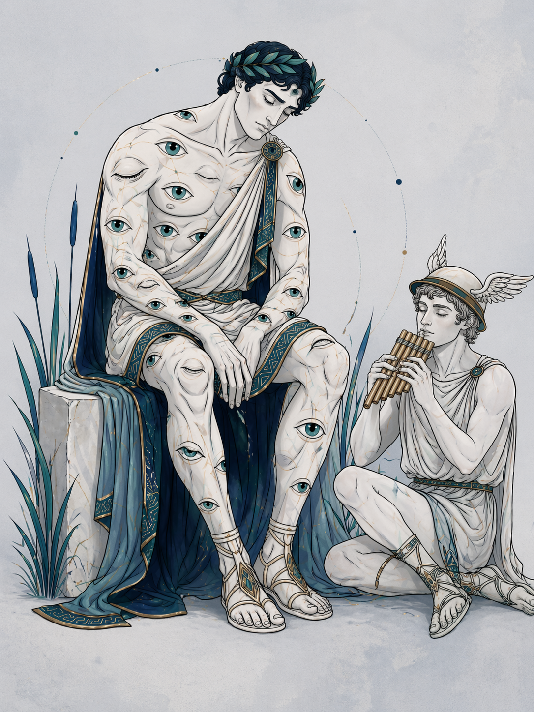 Argus and Hermes