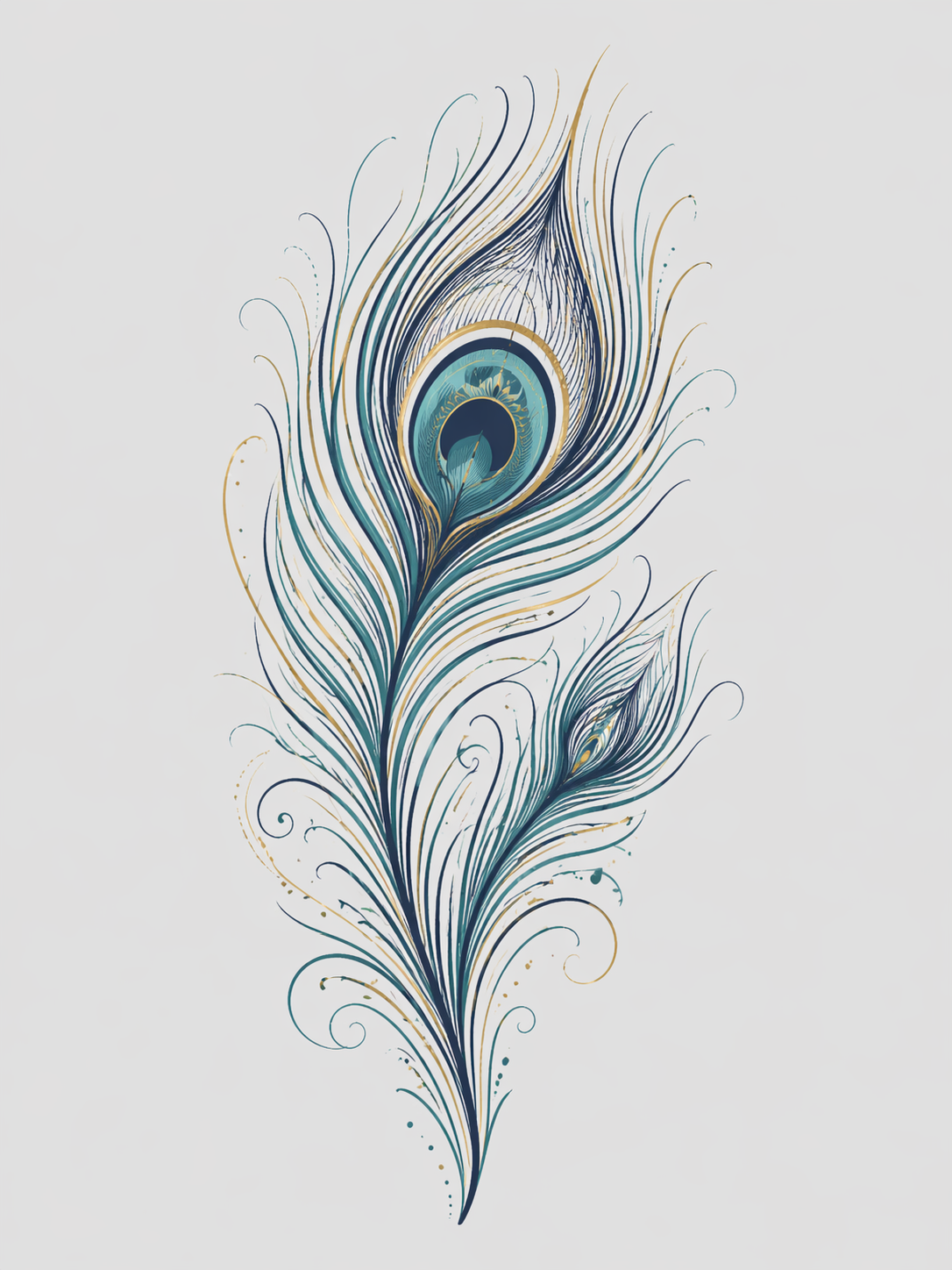 Aergos peacock feather